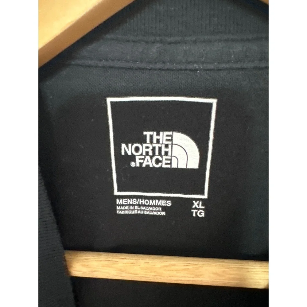 The North Face Mens  Tee Black Blue Never Stop Exploring Graphic XL
